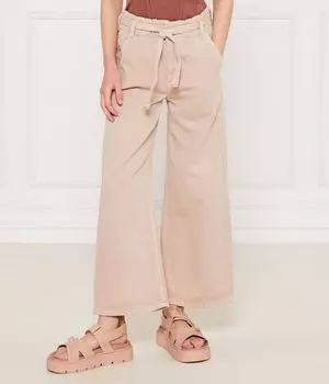 Брюки Flare fit Guess, желтый