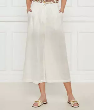 Брюки Flare fit Liu Jo, белый