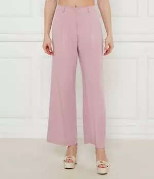 Брюки Flare fit Liu Jo, розовый