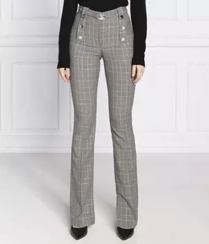 Брюки Flare fit Liu Jo, серый