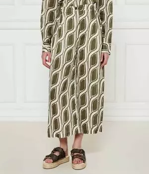 Брюки Flare fit Liu Jo, зеленый