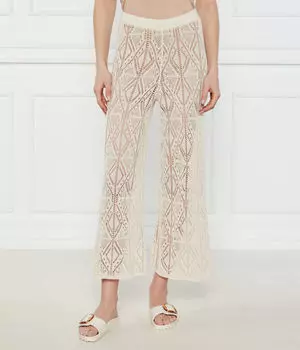 Брюки Flare fit Liu Jo, желтый