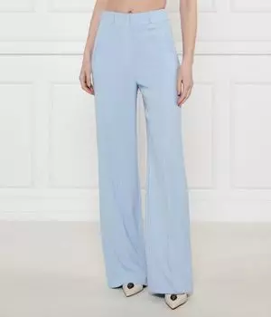 Брюки Flare fit Patrizia Pepe, синий