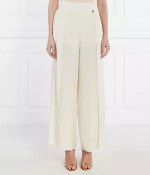 Брюки Flare fit Patrizia Pepe, желтый