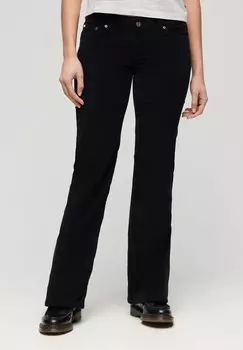 Брюки FLARE Superdry, черный