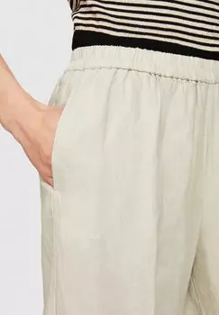 Брюки Flared Sisley, бежевые