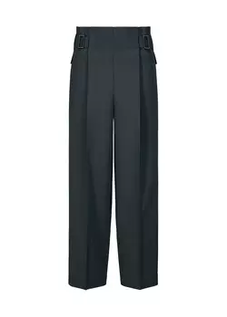 Брюки flat tuck 132 5. Issey Miyake, синий