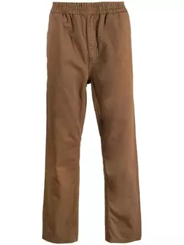 Брюки Flint прямого кроя Carhartt WIP, коричневый