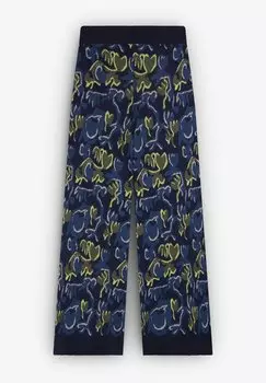 Брюки FLOWER Scalpers, сине-серый