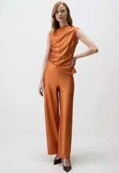 Брюки FLOWY WIDE-LEG Jimmy Key, оранжевый