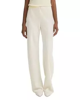 Брюки Fluid Satin Bias Vince, белый