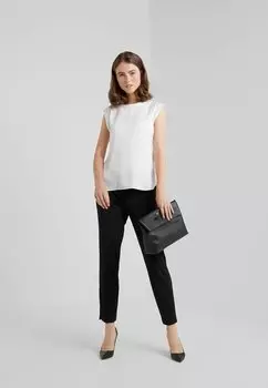 Брюки Foundation Pant Side Slits DKNY, черные