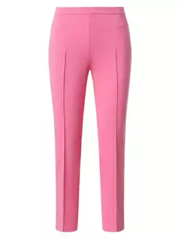 Брюки Franca из хлопковой смеси стрейч Akris Punto, цвет flamingo