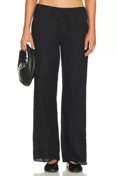 Брюки Frankies Bikinis Daisy, черный