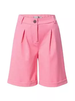 Брюки Fransa Wide leg Pleat-Front Pants Milena, розовый