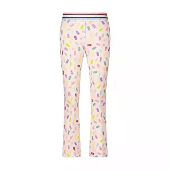 Брюки frederica с летним принтом Marc Cain, розовый