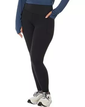 Брюки Free Fly All Day 7/8 Pocket Leggings, черный
