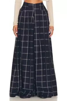 Брюки Free People Dance At Dusk Wide Leg, цвет Navy Combo
