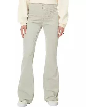 Брюки Free People Jayde Cord Flare, цвет Mineral Grey