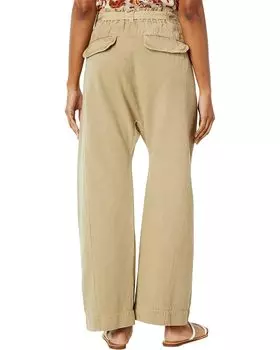 Брюки Free People Sky Rider Straight Leg, цвет Eucalyptus