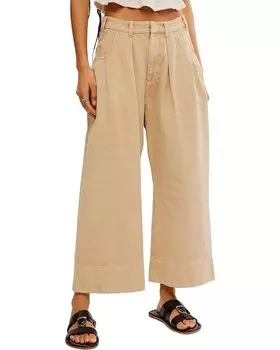 Брюки Free People Sweet Talk Chino, цвет Croissant