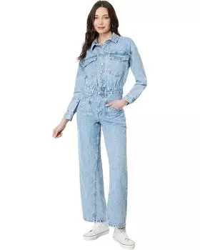 Брюки Free People Touch The Sky One Piece, цвет Cloud 9