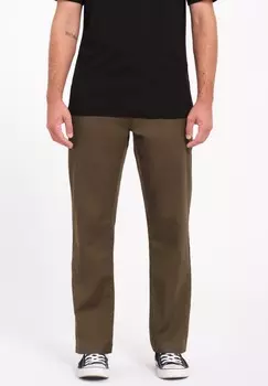 Брюки FRICKIN MODERN STRET Volcom, коричневый