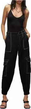 Брюки Фриды Стич AllSaints, черный
