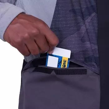 Брюки Frontier Shell Bib мужские 686, цвет Black Camo Colorblock