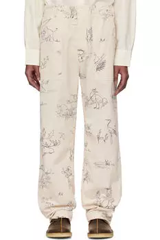 Брюки-футляры Off-White Engineered Garments