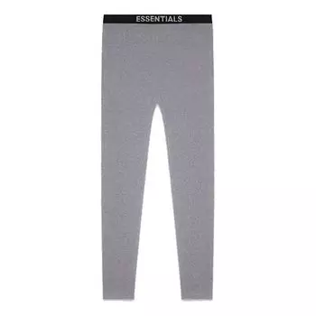 Брюки fw20 heather thermal pants 'dark grey' Fear Of God Essentials, серый