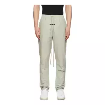 Брюки fw21 track lounge pants green Fear Of God Essentials, зеленый