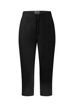 Брюки FYNCH-HATTON 7/8, из 100% льна, черный