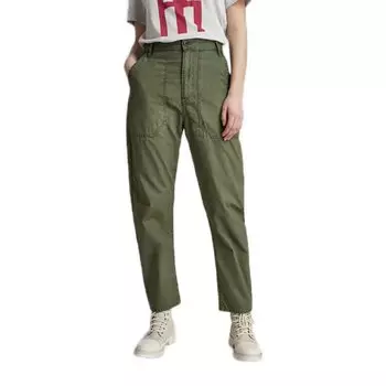 Брюки G-Star 3D Fatigue Boyfriend, зеленый