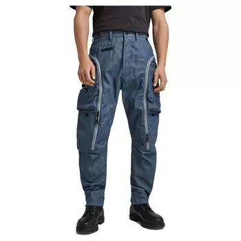 Брюки G-Star 3D Zipped Cargo, синий