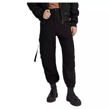 Брюки G-Star Cropped Drawcord cargo, черный