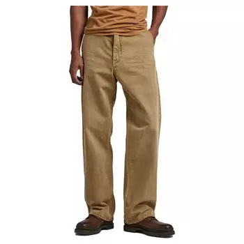 Брюки G-Star Modson Straight Relaxed Fit Chino, коричневый