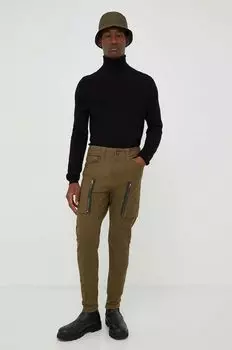 Брюки G-Star Raw, зеленый