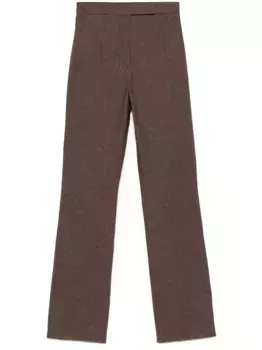 Брюки Galizia MAX MARA, коричневый