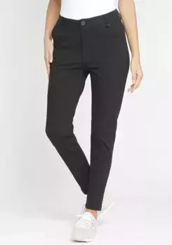Брюки GANG с 5 карманами "94CINZIA", с эластаном для идеальной посадки, черный
