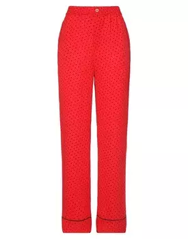Брюки Ganni, красный