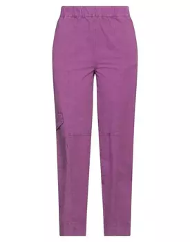 Брюки Ganni, лиловый