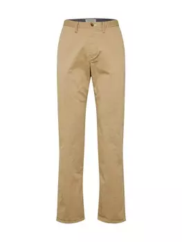 Брюки GANT Regular Chino Pants, бежевый