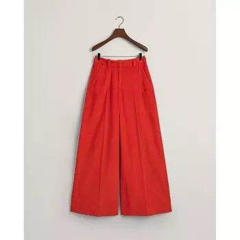 Брюки Gant Wide Leg Cord, оранжевый