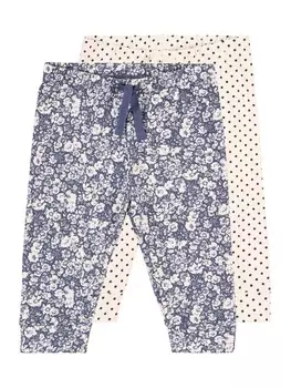 Брюки GAP Tapered Pants, цвет Cream/Night blue/Sapphire