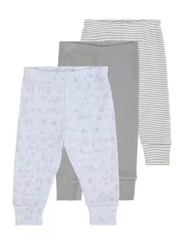 Брюки GAP Tapered Pants, цвет Light blue/Grey