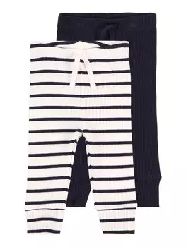 Брюки GAP Tapered Pants, цвет Navy/White