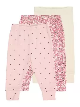 Брюки GAP Tapered Pants, цвет Pink/Dusky pink/natural white