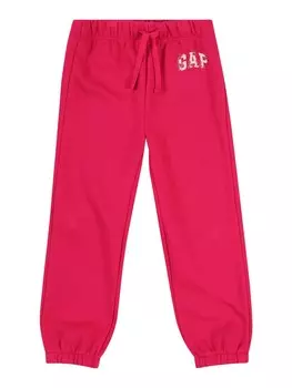 Брюки GAP Tapered Pants, цвет Raspberry/Pastel pink