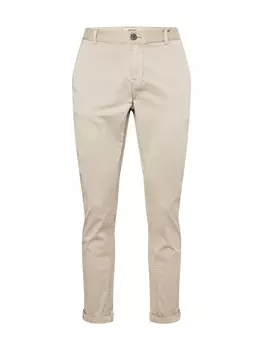 Брюки GARCIA Tapered Chino Pants, бежевый